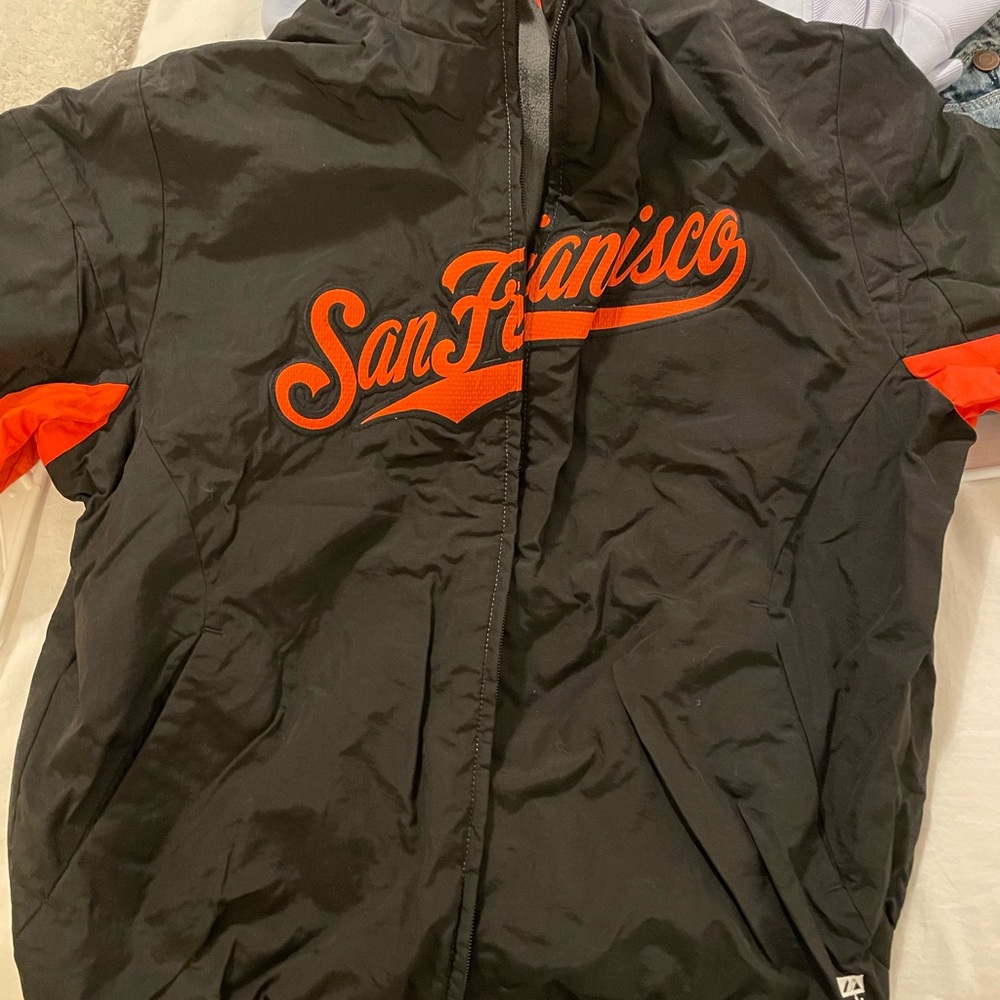 San Francisco giants jacket fleece
